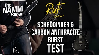 RUF Guitars | NAMM 2023 Collection | Carbon Anthracite Burst